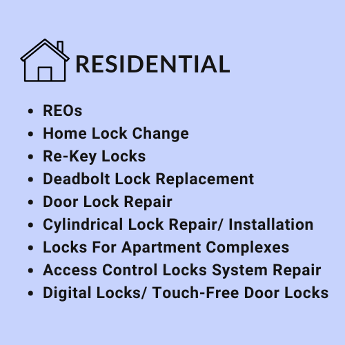 Emergency locksmith service