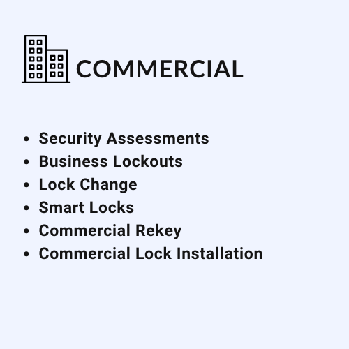 Residential and commercial locksmith
